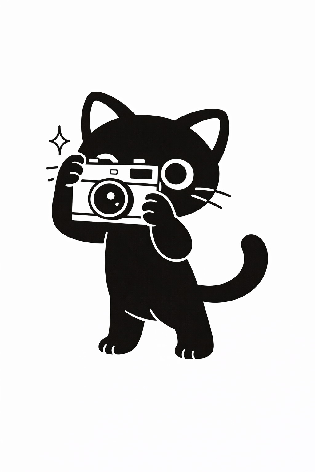 Moosha taking a photo